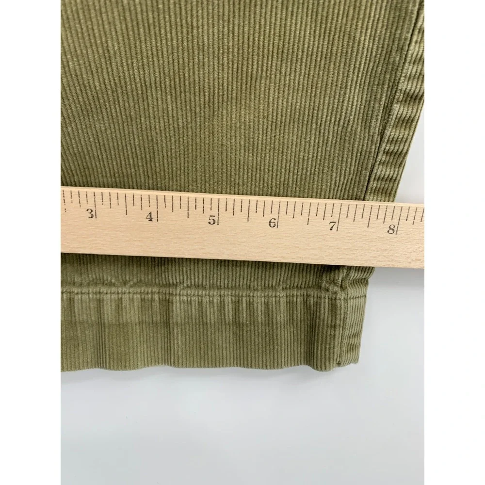 Vintage Polo Ralph Lauren Corduroy Pants Mens 32x30 Olive Green Straight Leg